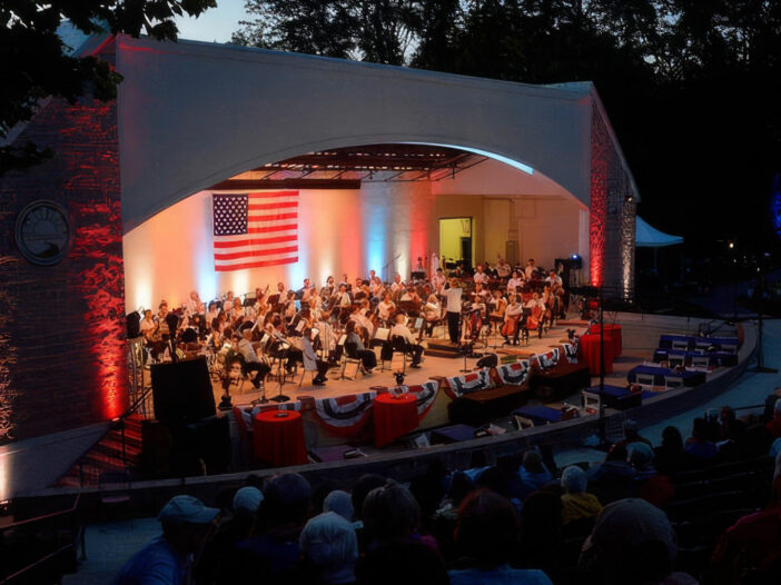 Maryland Symphony Orchestra performs the Salute to Indpendence at Hagerstown Community College